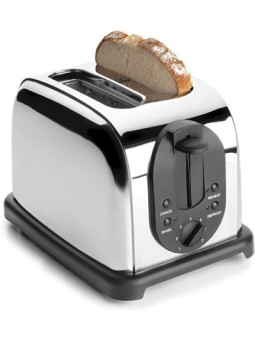 TOSTADOR 2 RANURAS inox 850-1000 w.