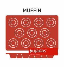 Molde MUFFIN Silicona