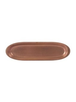 BANDEJA Inox -  30x8cm - Cobre Viejo - Vintage - Cajas de 12 unidades.