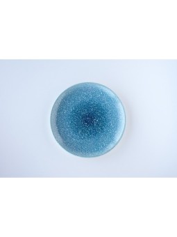 Plato llano de porcelana modelo CADAQUES. Caja de 6 unidades.