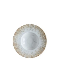 Plato Hondo de porcelana modelo OXID Intense. Caja de 6 unidades.